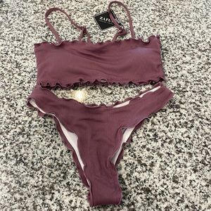 Brand new Zaful bikini. High waist with removable straps. Size small. Tags
